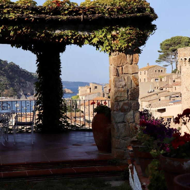 Kids playground area in Italy
